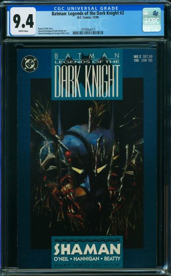 Image of Batman: Legends of the Dark Knight #2 CGC 9.4
