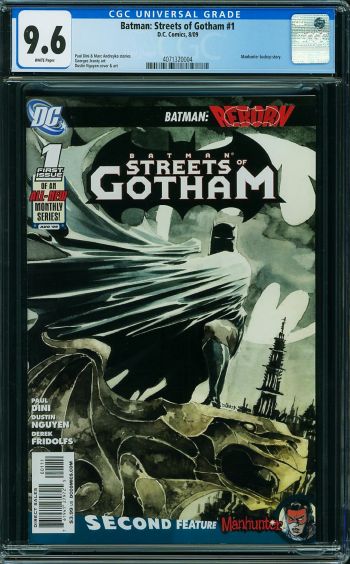 Image of Batman: Streets of Gotham #1 CGC 9.6