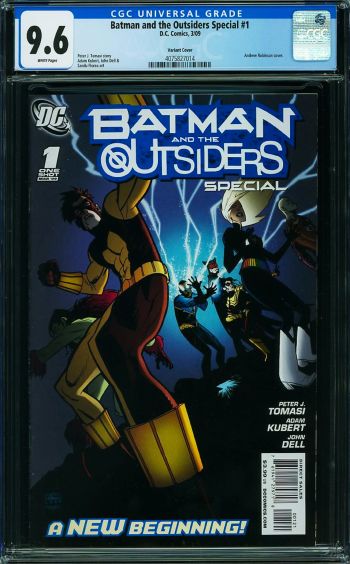 Image of Batman and the Outsiders Special #1 CGC 9.6