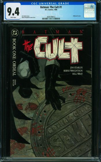 Image of Batman: The Cult #1 CGC 9.4
