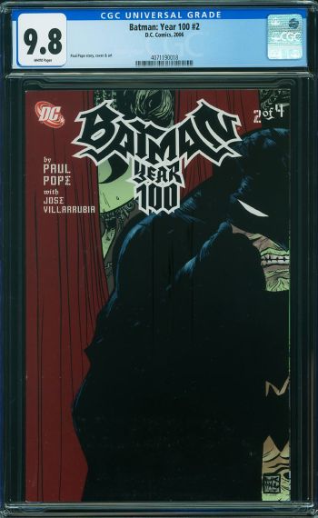 Image of Batman: Year 100 #2 CGC 9.8