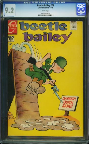 Image of Beetle Bailey #78 CGC 9.2