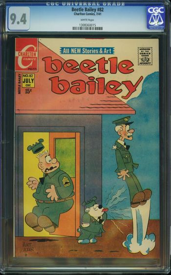 Image of Beetle Bailey #82 CGC 9.4