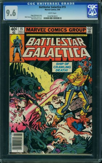 Image of Battlestar Galactica #15 CGC 9.6