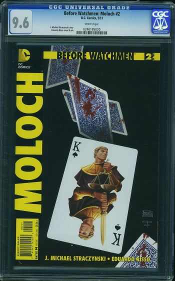 Image of Before Watchmen: Moloch #2 CGC 9.6