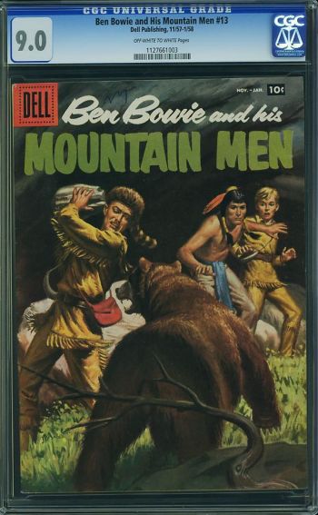 Image of Ben Bowie and his Mountain Men #13 CGC 9.0