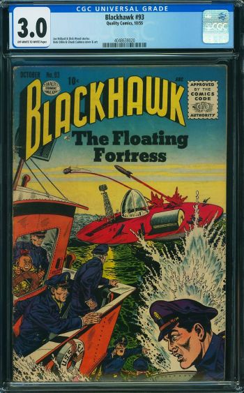 Image of Blackhawk #93 CGC 3.0