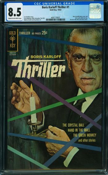 Image of Boris Karloff Thriller #1 CGC 8.5
