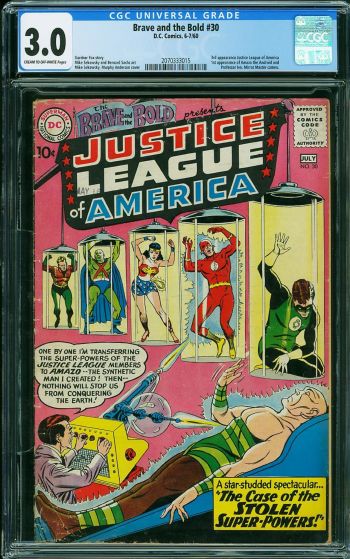 Image of Brave and the Bold #30 CGC 3.0