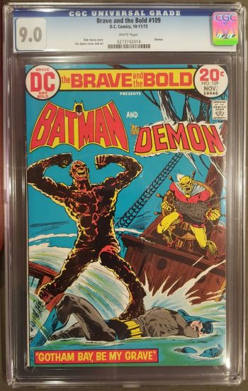Image of Brave and the Bold #109 CGC 9.0