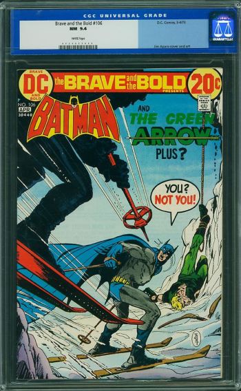 Image of Brave and the Bold #106 CGC 9.4