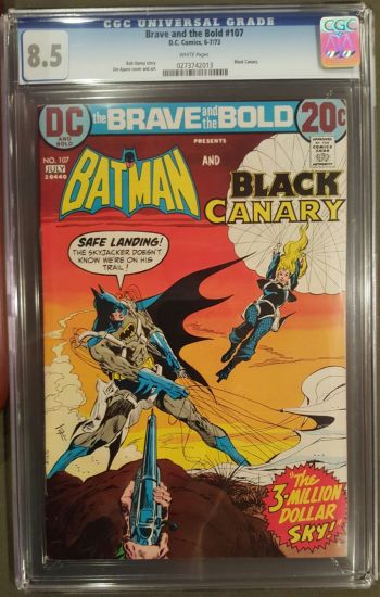Image of Brave and the Bold #107 CGC 8.5