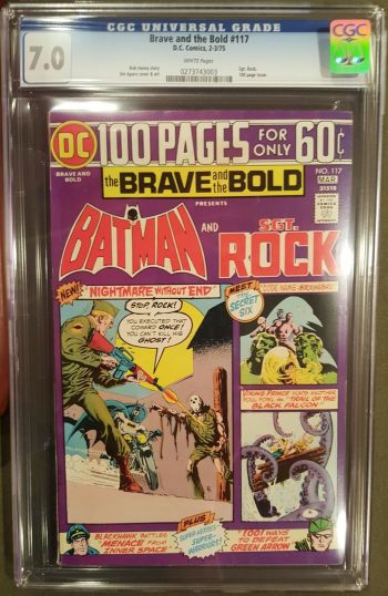 Image of Brave and the Bold #117 CGC 7.0