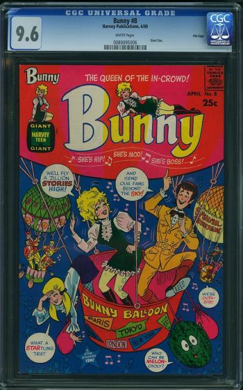 Image of Bunny #8 CGC 9.6