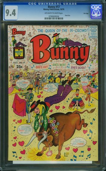 Image of Bunny #17  CGC 9.4