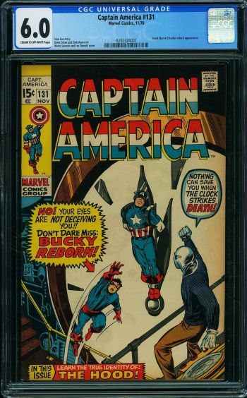 Image of Captain America #131 CGC 6.0