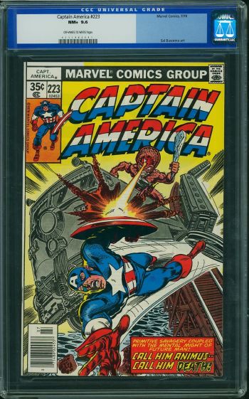 Image of Captain America #223 CGC 9.6