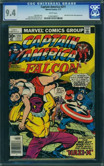 Image of Captain America #211 CGC 9.4
