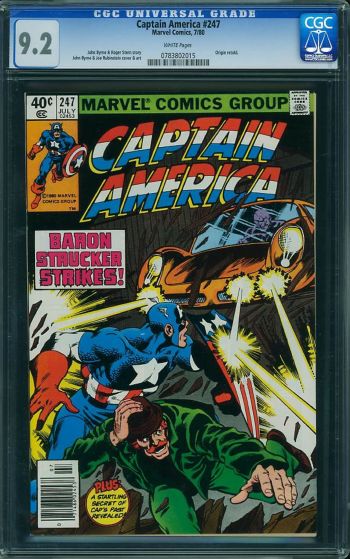 Image of Captain America #247  CGC 9.2