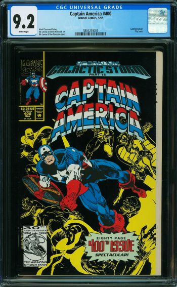 Image of Captain America #400 CGC 9.2
