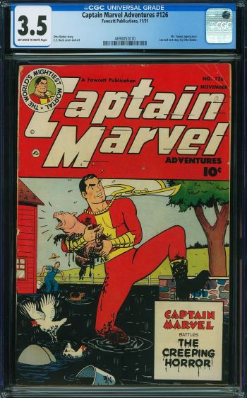 Image of Captain Marvel Adventures #126 CGC 3.5