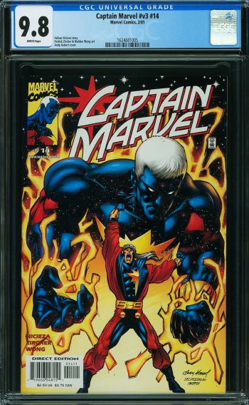 Image of Captain Marvel v3 #14 CGC 9.8