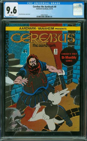 Image of Cerebus the Aardvark #9 CGC 9.6