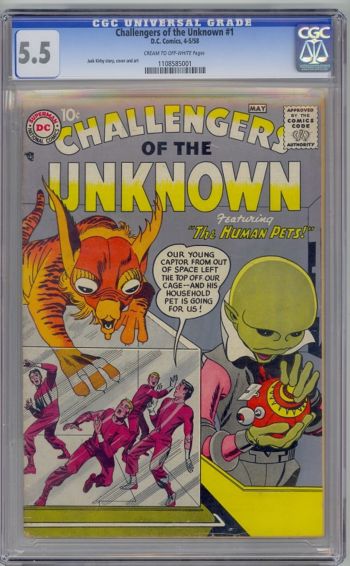 Image of Challengers of the Unknown #1 CGC 5.5