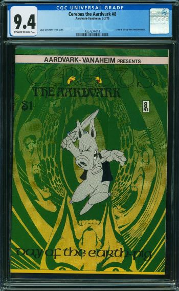 Image of Cerebus the Aardvark #8 CGC 9.4