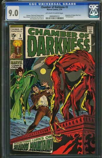 Image of Chamber of Darkness #3 CGC 9.0
