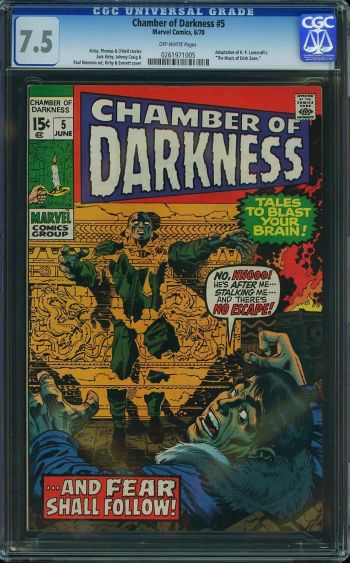 Image of Chamber of Darkness #5 CGC 7.5