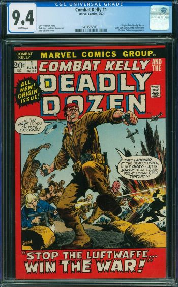 Image of Combat Kelly #1  CGC 9.4