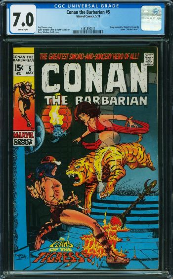 Image of Conan The Barbarian #5  CGC 7.0