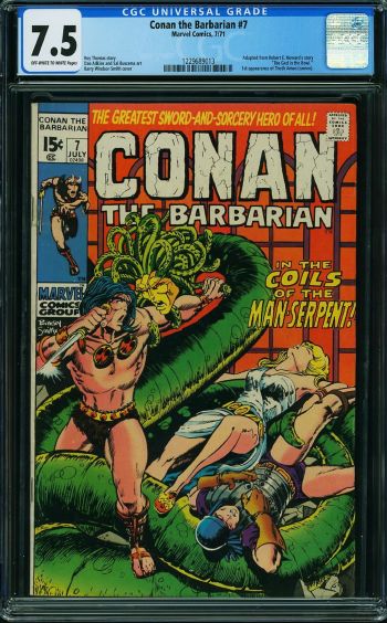 Image of Conan the Barbarian #7 CGC 7.5