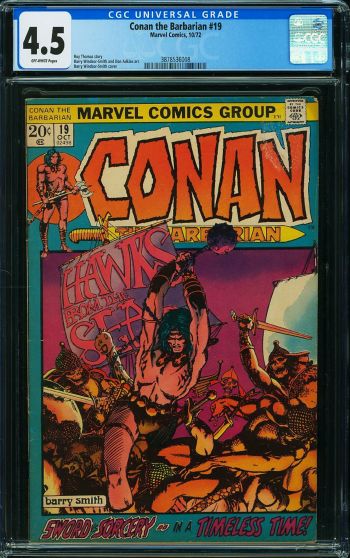 Image of Conan the Barbarian #19 CGC 4.5