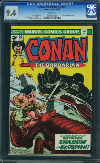 Image of Conan the Barbarian #55 CGC 9.4