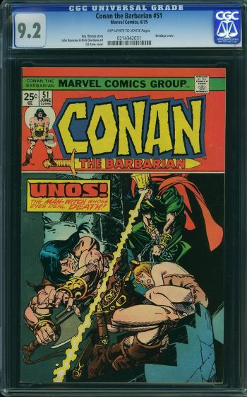 Image of Conan the Barbarian #51 CGC 9.2