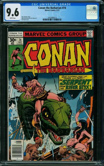 Image of Conan the Barbarian #74 CGC 9.6