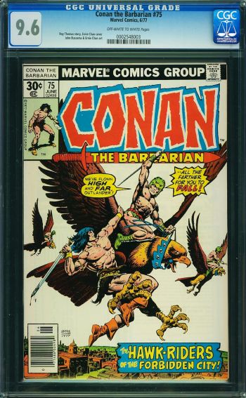 Image of Conan the Barbarian #75 CGC 9.6