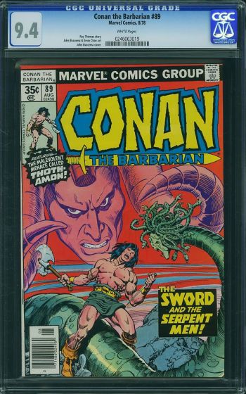 Image of Conan the Barbarian #89 CGC 9.4