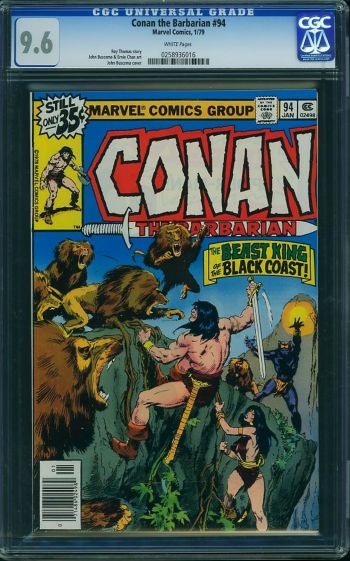 Image of Conan the Barbarian #94 CGC 9.6