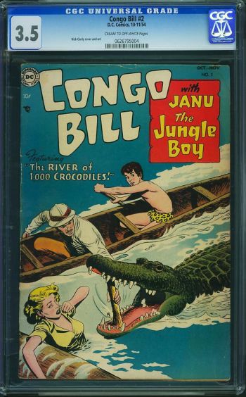 Image of Congo Bill #2 CGC 3.5