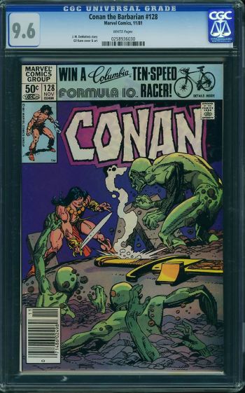 Image of Conan the Barbarian #128 CGC 9.6