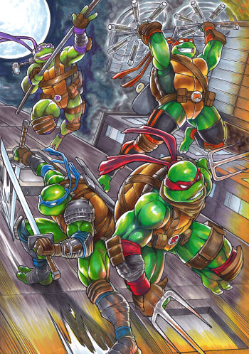 Image of TMNT Battle of the Artist Finals Piece
