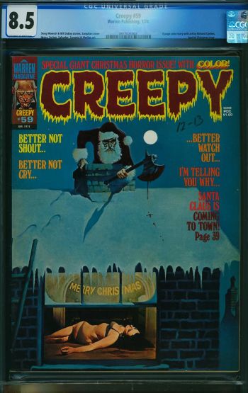 Image of Creepy #59 CGC 8.5