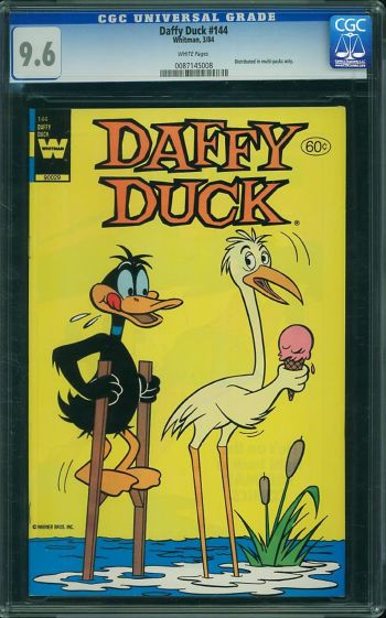 Image of Daffy Duck #144 CGC 9.6