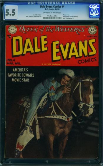 Image of Dale Evans Comics #4 CGC 5.5