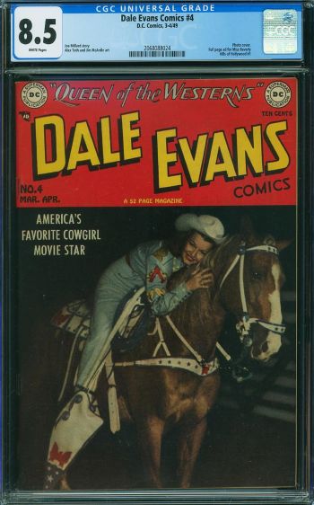 Image of Dale Evans Comics #4 CGC 8.5