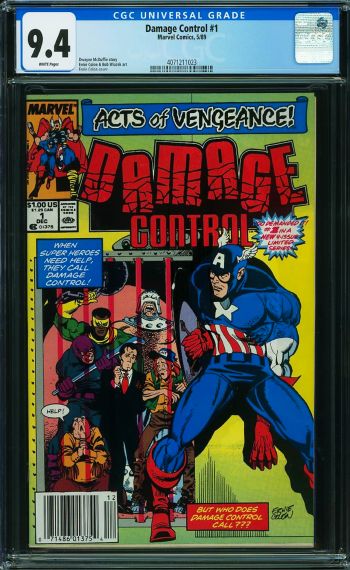 Image of Damage Control #1 CGC 9.4