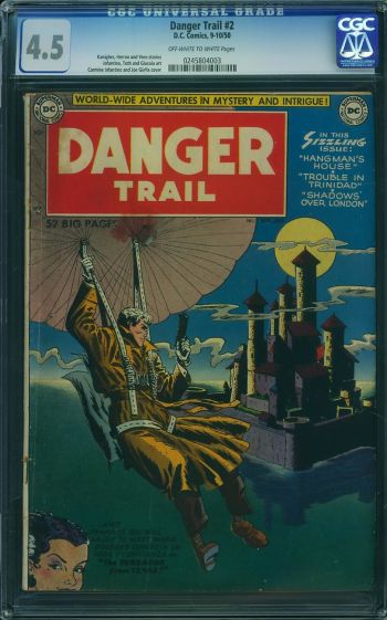 Image of Danger Trail #2 CGC 4.5